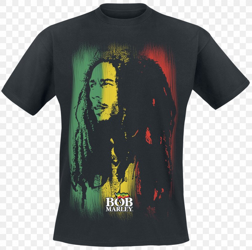 T-shirt Catch A Fire Rastafari Reggae Black Metal, PNG, 1200x1189px, Tshirt, Active Shirt, Black, Black Metal, Bob Marley Download Free