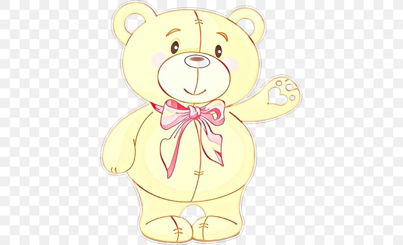 Teddy Bear, PNG, 500x500px, Cartoon, Bear, Pink, Teddy Bear, Toy Download Free