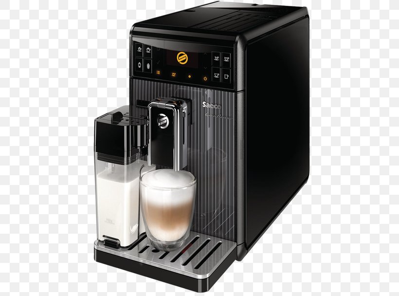 Coffee Espresso Machines Saeco GranBaristo Avanti, PNG, 608x608px, Coffee, Coffeemaker, Drink, Drip Coffee Maker, Espresso Download Free