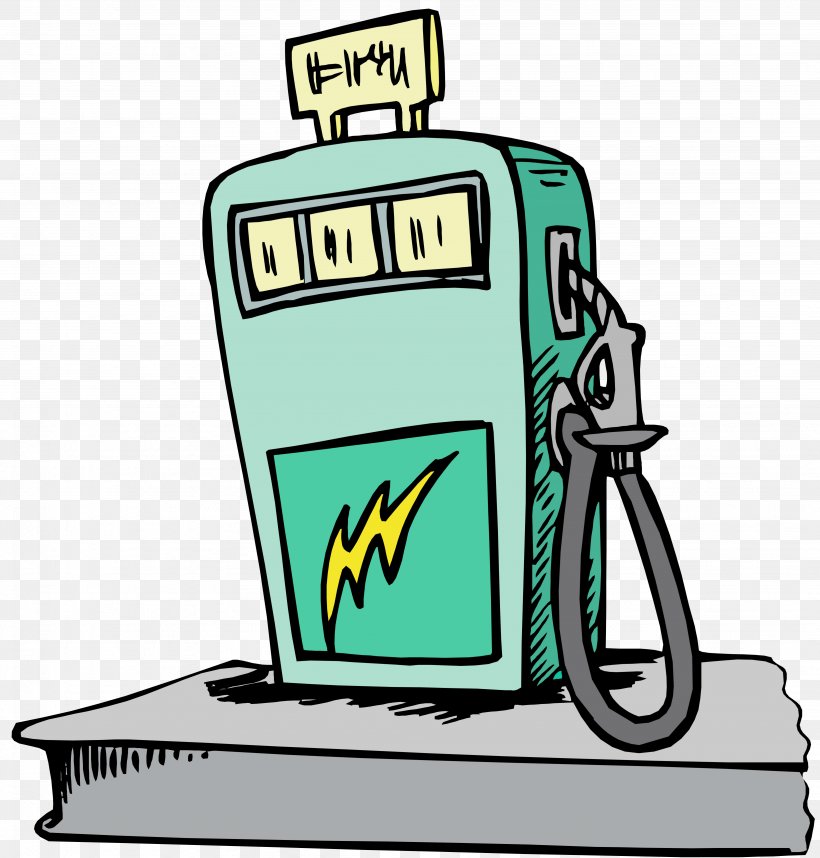 cartoon drawing of gas