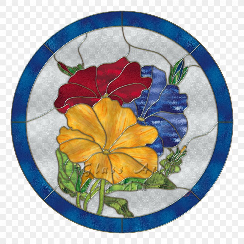 Hawaiian Flower, PNG, 2000x2000px, Stained Glass, Bordallo Pinheiro, Dishware, Flower, Glass Download Free