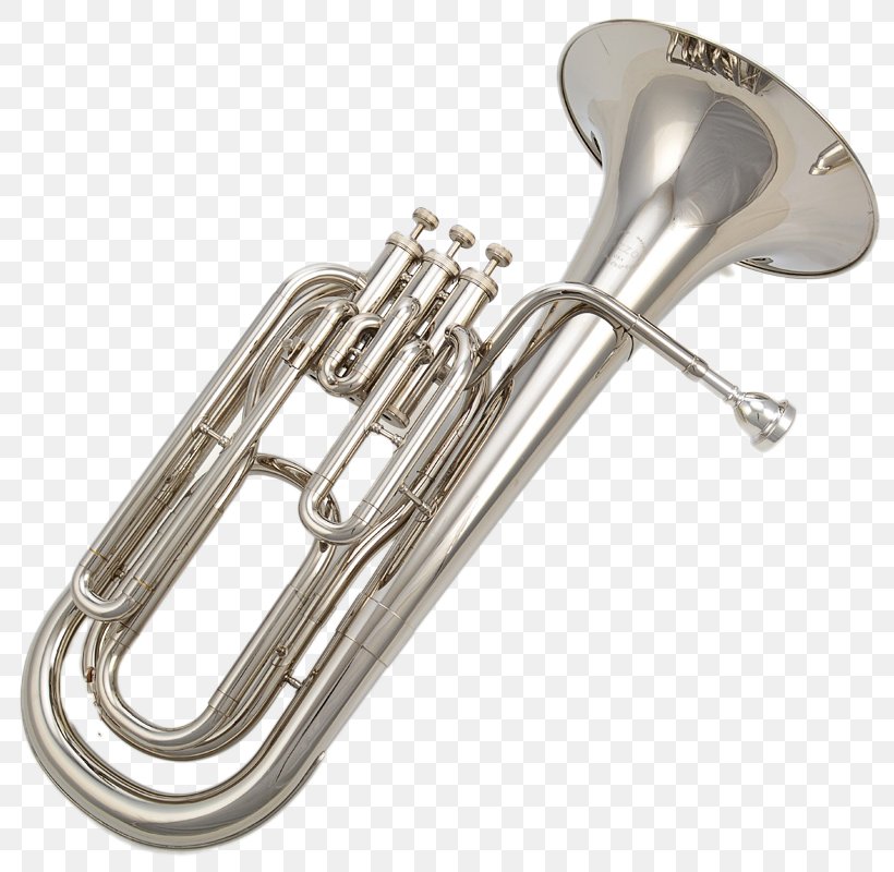 Saxhorn Tenor Horn Euphonium Mellophone Wind Instrument, PNG, 800x800px, Watercolor, Cartoon, Flower, Frame, Heart Download Free
