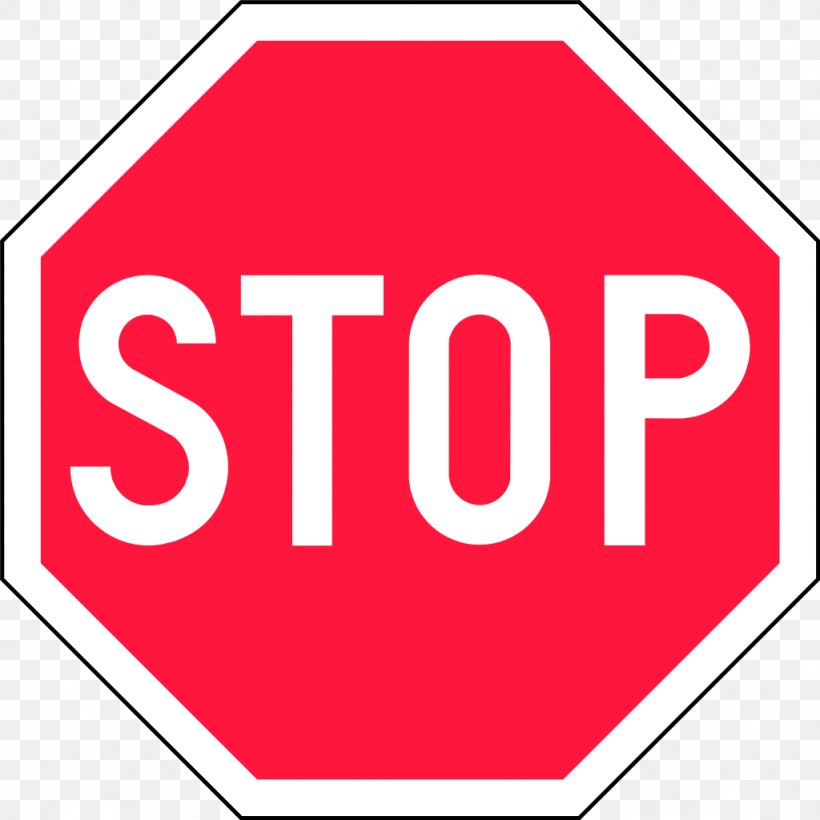 Stop Sign Traffic Sign Clip Art, PNG, 1024x1024px, Stop Sign, Area, Brand, Logo, Number Download Free