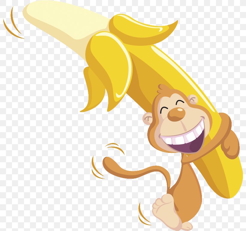 Banana Drawing Clip Art, PNG, 800x769px, Banana, Art, Banana Family, Carnivoran, Cartoon Download Free