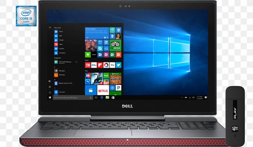 Dell Inspiron Laptop Hewlett-Packard HP Pavilion, PNG, 1100x642px, Dell, Computer, Computer Hardware, Ddr4 Sdram, Dell Inspiron Download Free