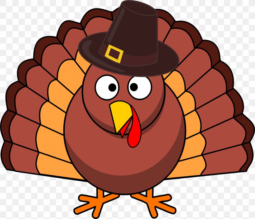Black Turkey Pilgrim Thanksgiving Clip Art, PNG, 2172x1866px, Turkey, Beak, Bird, Cartoon, Chicken Download Free