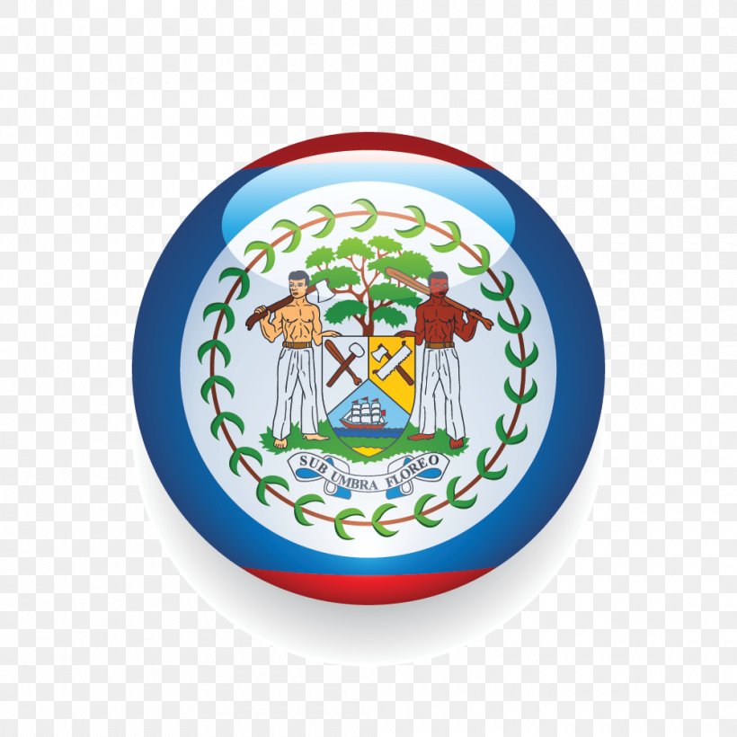 Flag Of Belize Guatemala Flags Of The World, PNG, 1000x1000px, Belize, Caribbean Community, Christmas Ornament, Country, Flag Download Free