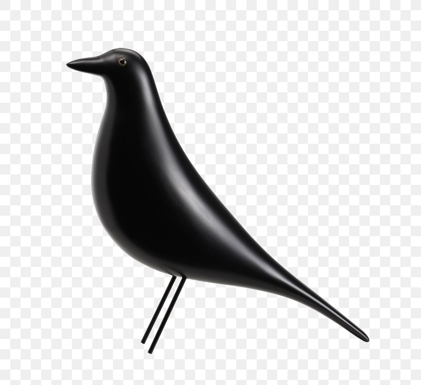 Eames House Vitra Design Museum Bird Charles And Ray Eames, PNG, 750x750px, Eames House, Beak, Bird, Black And White, Chair Download Free