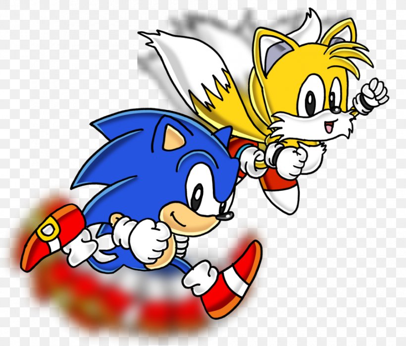 Sonic The Hedgehog Sonic Chaos Sonic & Knuckles Tails Metal Sonic, PNG, 900x767px, Sonic The Hedgehog, Art, Artwork, Carnivoran, Cartoon Download Free
