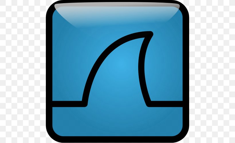 Wireshark Packet Analyzer Network Packet Communication Protocol Free Software, PNG, 500x500px, Wireshark, Aqua, Buffer Overflow, Communication Protocol, Computer Icon Download Free