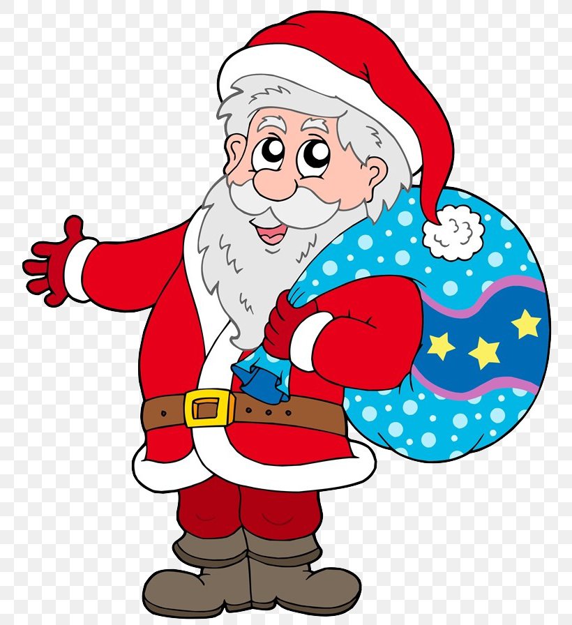 Santa Claus Gift Christmas Illustration, PNG, 780x896px, Santa Claus, Cartoon, Christmas, Christmas Decoration, Christmas Gift Download Free