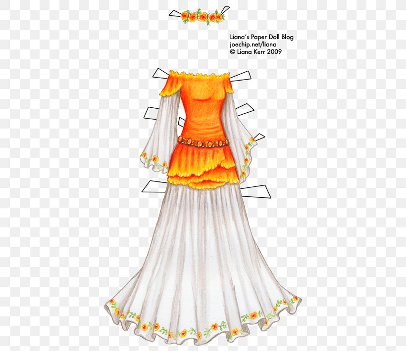 Dress Clothing Paper Doll Pin Costume, PNG, 432x710px, Dress, Clothing, Costume, Costume Design, Dance Dress Download Free