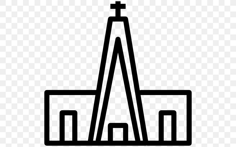 Church Christianity Clip Art, PNG, 512x512px, Church, Area, Black And White, Brand, Building Download Free