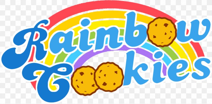Clip Art Rainbow Cookie Yellow Biscuits Product, PNG, 1200x588px, Rainbow Cookie, Area, Biscuits, Food, Happiness Download Free