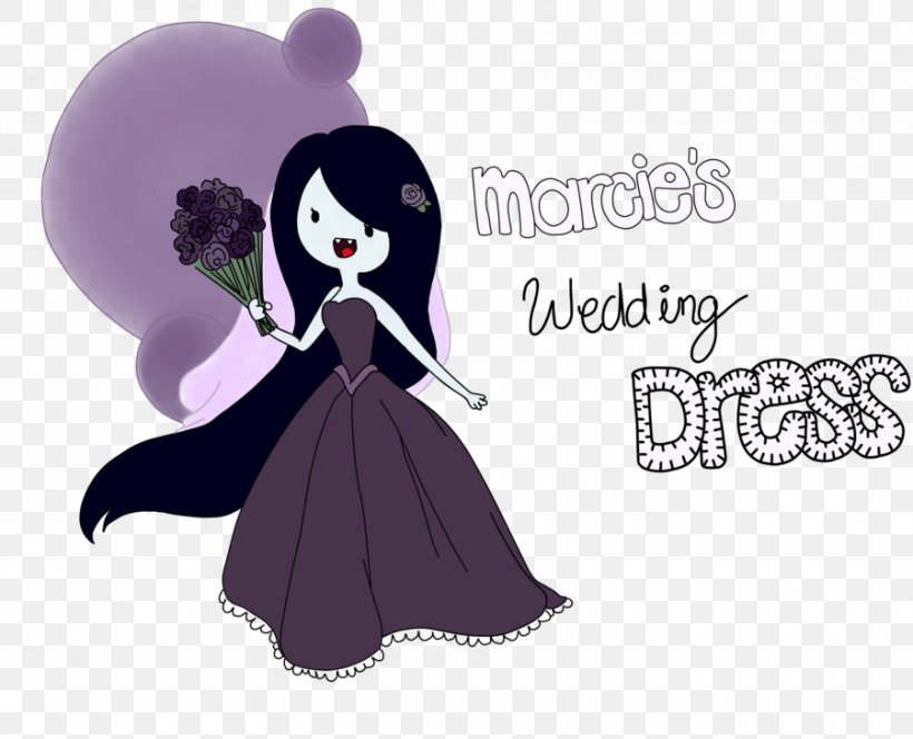 Marceline The Vampire Queen Princess Bubblegum Wedding Dress Bride, PNG, 900x729px, Marceline The Vampire Queen, Adventure Time, Art, Black Hair, Bride Download Free