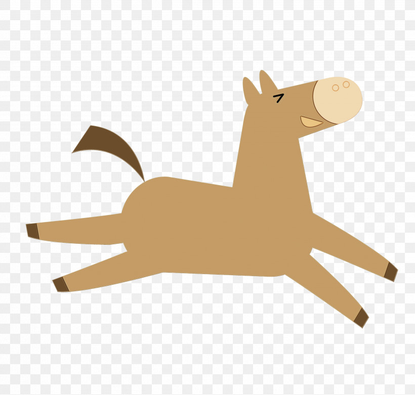 Reindeer, PNG, 2912x2776px, Cartoon Horse, Biology, Cute Horse, Dog, Hm Download Free