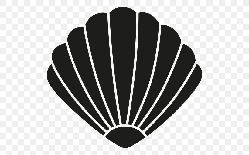 Seashell Mermaid Clip Art, PNG, 512x512px, Seashell, Autocad Dxf, Black, Black And White, Clam Download Free