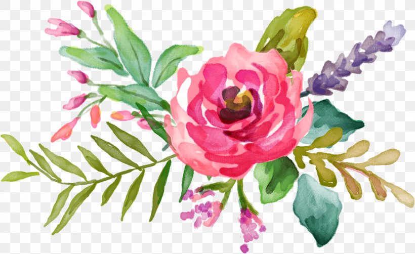 Watercolour Flowers Floral Design Watercolor Painting, PNG, 1257x771px, Watercolour Flowers, Art, Cut Flowers, Drawing, Flora Download Free