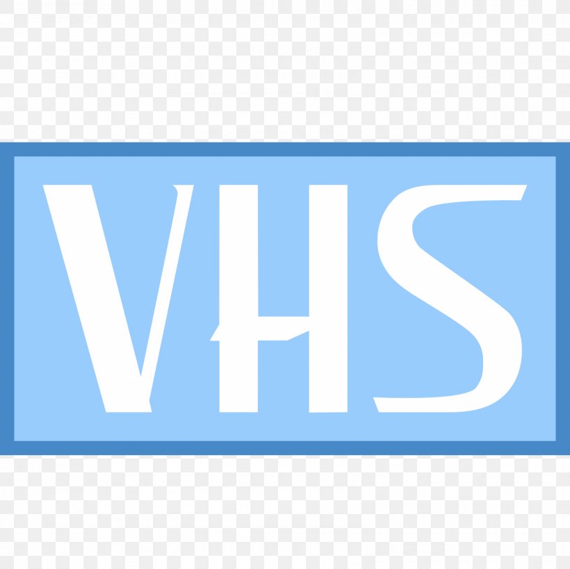 VHS, PNG, 1600x1600px, Vhs, Area, Blue, Brand, Logo Download Free