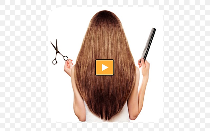 Corte De Cabello Long Hair Hairstyle Cosmetologist, PNG, 512x512px, Corte De Cabello, Bangs, Barber, Braid, Brown Hair Download Free