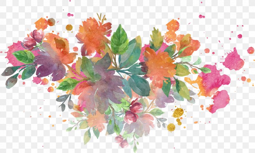 Jindo County Floral Design Watercolor Painting, PNG, 1542x930px, Watercolor Painting, Art, Artificial Flower, Bisceglie, Blossom Download Free