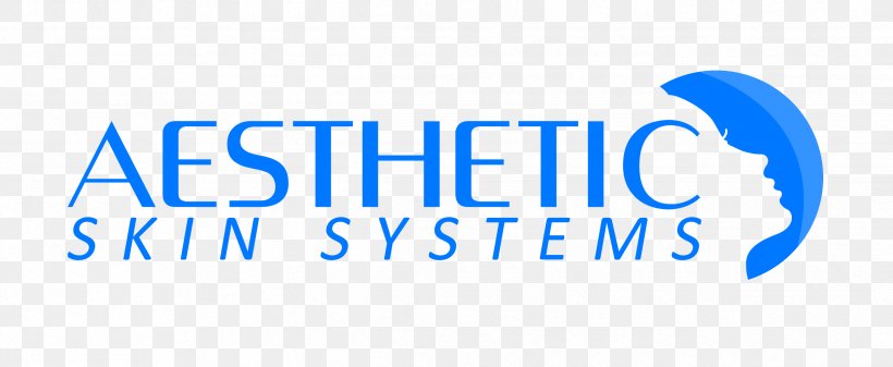 Aesthetics Logo Brand, PNG, 2434x1001px, Aesthetics, Area, Blue, Brand, Logo Download Free