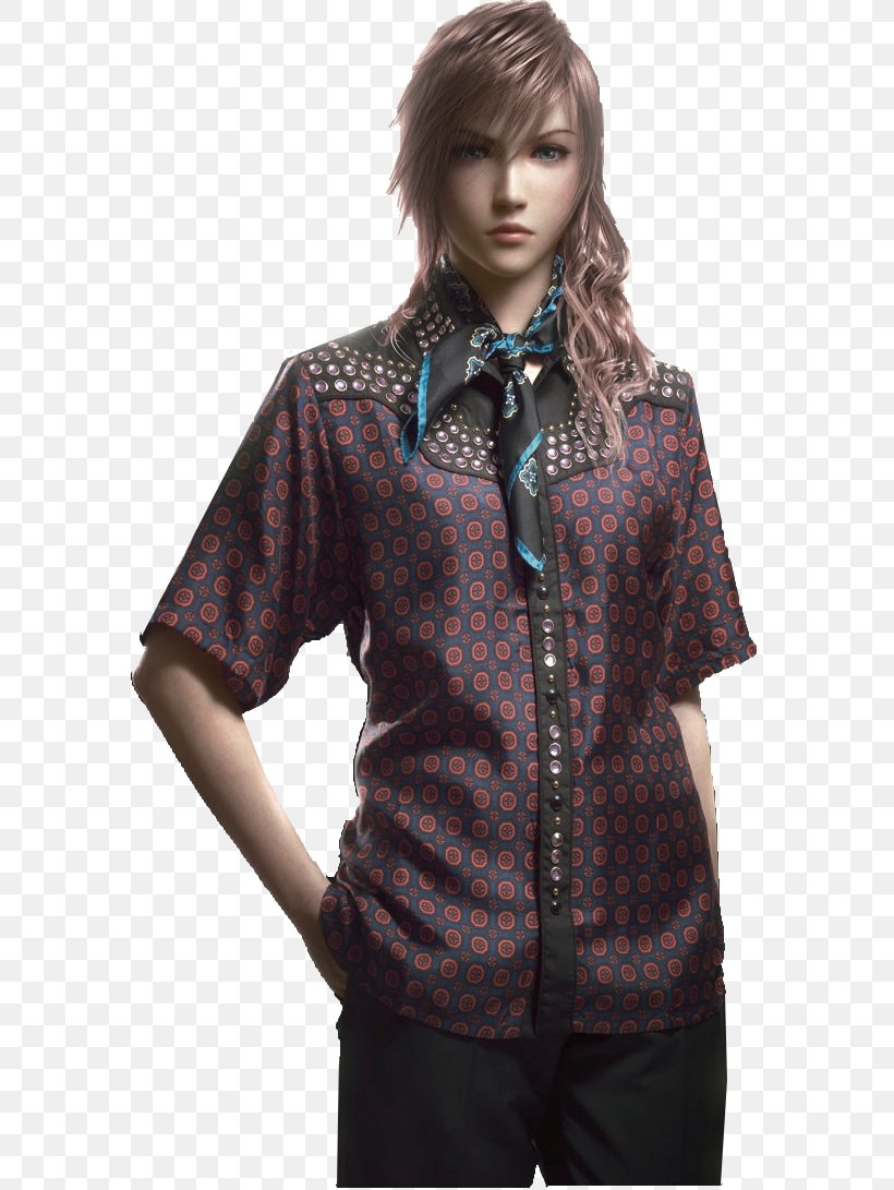 Final Fantasy XIII-2 Lightning Returns: Final Fantasy XIII Dissidia Final Fantasy NT, PNG, 581x1091px, Final Fantasy Xiii, Blouse, Button, Character, Chocobo Download Free