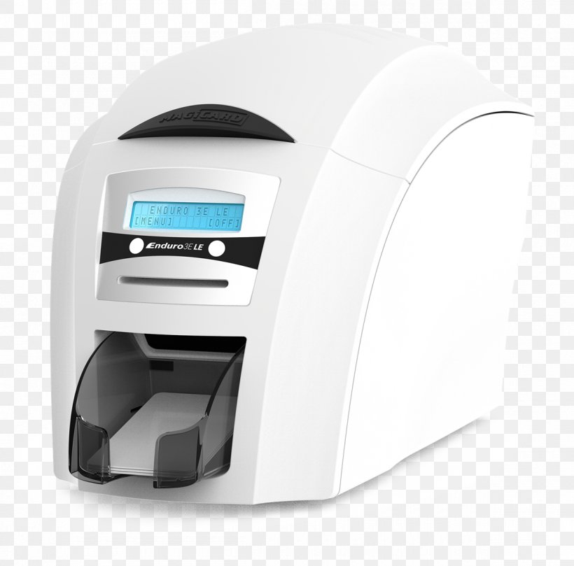Printer Ultra Electronics Magicard Enduro3E Duo Printing Plastic, PNG, 1200x1184px, Printer, Badge, Credit Card, Electronic Device, Enduro Download Free