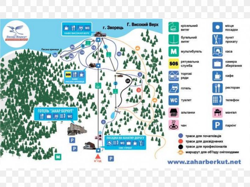 Zakhar Berkut Pidyomnyk Map Ski Resort Slavske, PNG, 1278x958px, Map, Area, Chairlift, Diagram, Hotel Download Free