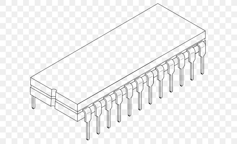 Dual In-line Package Integrated Circuit Packaging Quad Flat Package Electronic Circuit Semiconductor Package, PNG, 650x500px, Dual Inline Package, Chip Carrier, Chipscale Package, Dip Switch, Dynamic Randomaccess Memory Download Free
