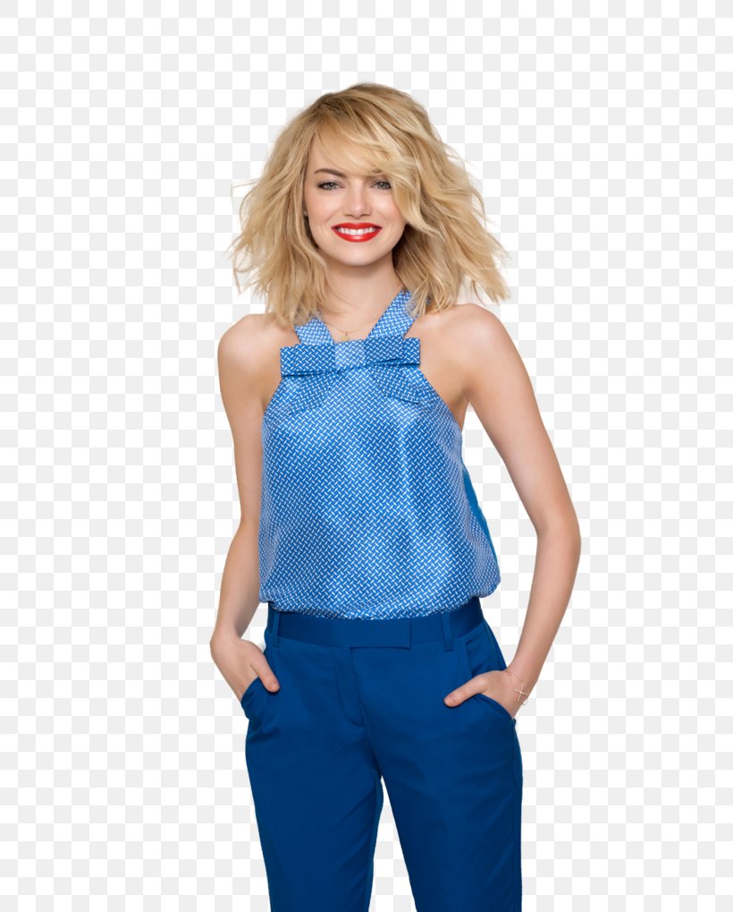 Emma Stone The Help Gwen Stacy Drawing, PNG, 784x1019px, Emma Stone, Actor, Blouse, Blue, Clothing Download Free