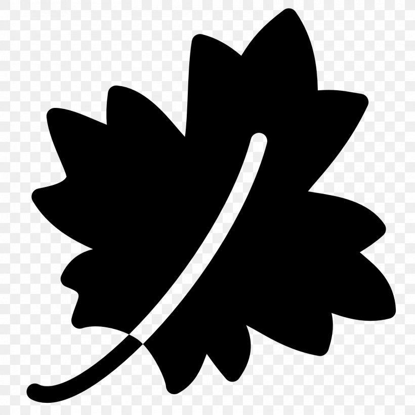 Maple Leaf, PNG, 1600x1600px, Leaf, Black, Black And White, Data, Flower Download Free