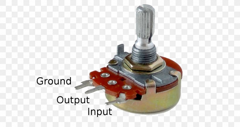 Potentiometer Resistor Datasheet Electronics Electronic Circuit, PNG, 1500x800px, Potentiometer, Circuit Component, Datasheet, Electric Potential Difference, Electrical Network Download Free