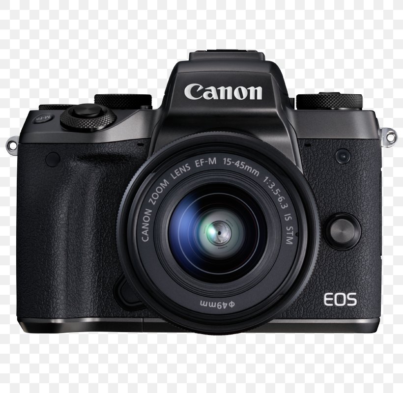 Canon EOS M5 Canon EOS M6 Canon EOS M100 Mirrorless Interchangeable-lens Camera, PNG, 800x800px, Canon Eos M5, Active Pixel Sensor, Apsc, Camera, Camera Accessory Download Free