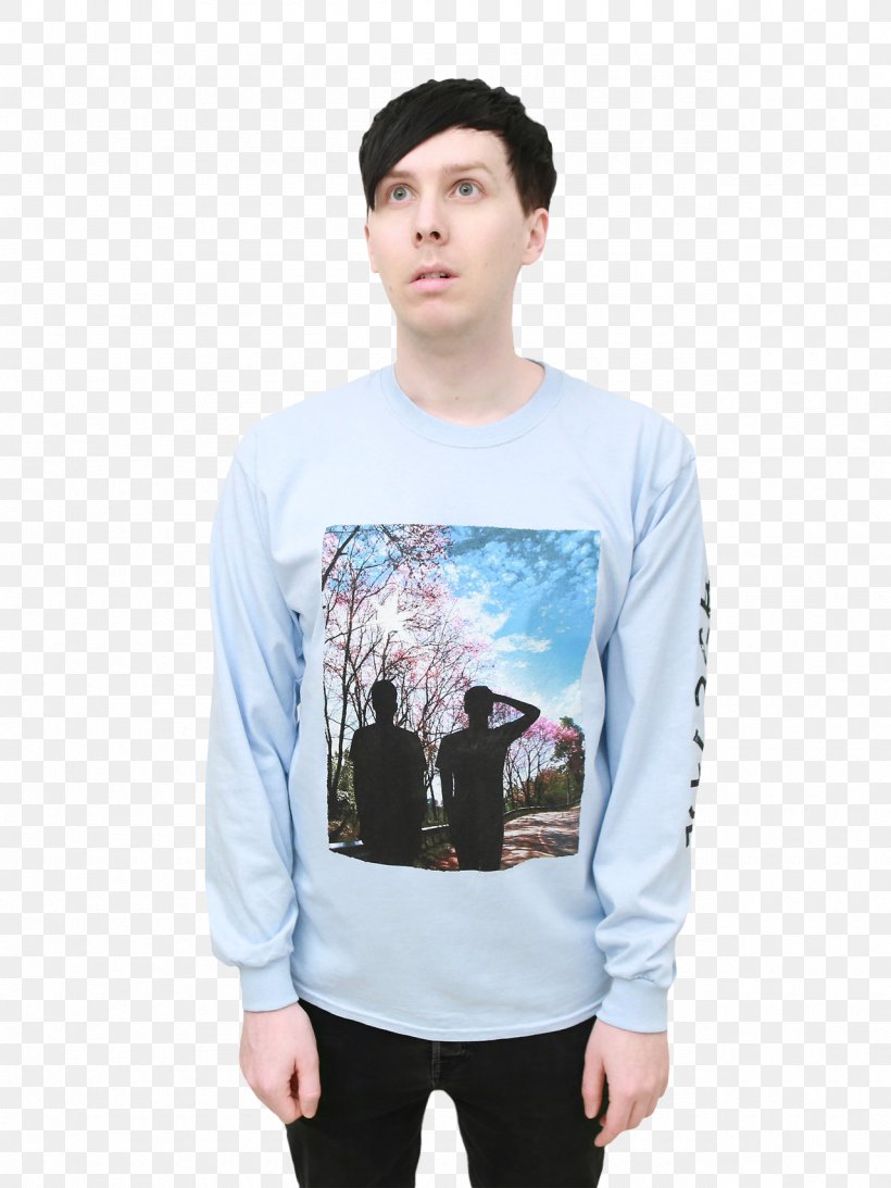 Dan Howell T-shirt Dan And Phil YouTuber Author, PNG, 1280x1707px, Dan Howell, Author, Blue, Clothing, Dan And Phil Download Free