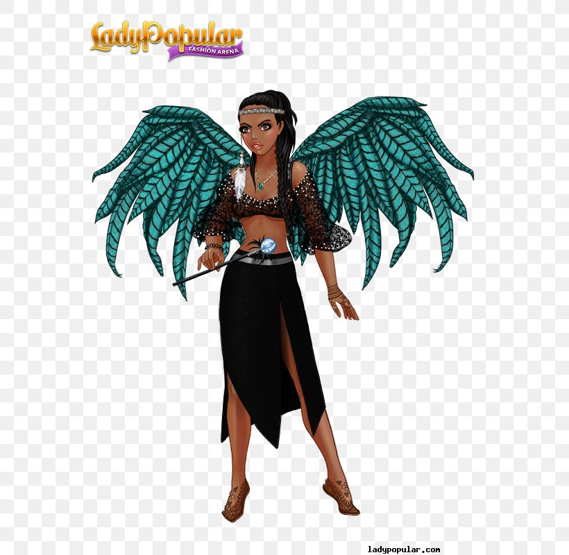 Lady Popular Costume Design Fashion, PNG, 600x800px, Lady Popular, Action Figure, Angel, Costume, Costume Design Download Free