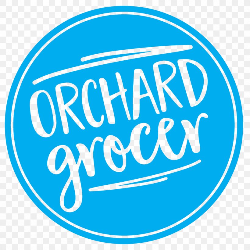Orchard Grocer Orchard Street Logo Brand, PNG, 1000x1000px, Logo, Area, Blue, Brand, Happiness Download Free
