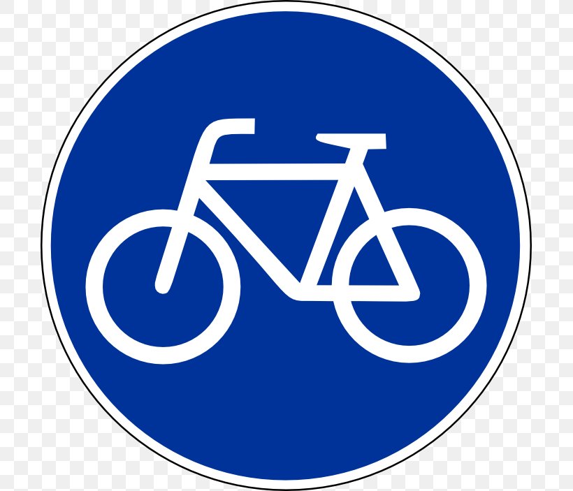 Bicycle Traffic Sign GPS Navigation Systems Traffic Code, PNG, 703x703px, Bicycle, Area, Blue, Brand, Codewars Download Free