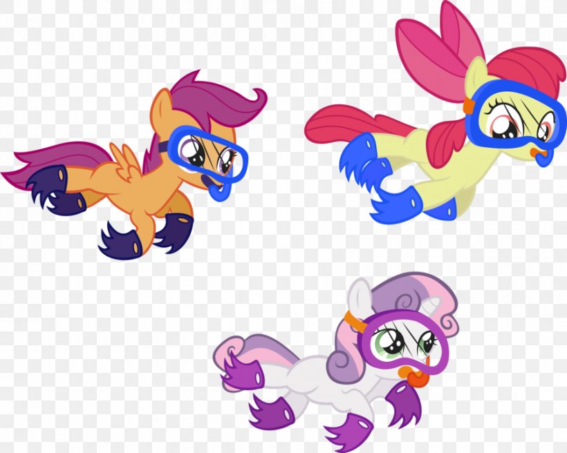 Rarity Scuba Diving Applejack DeviantArt Pony, PNG, 900x720px, Watercolor, Cartoon, Flower, Frame, Heart Download Free
