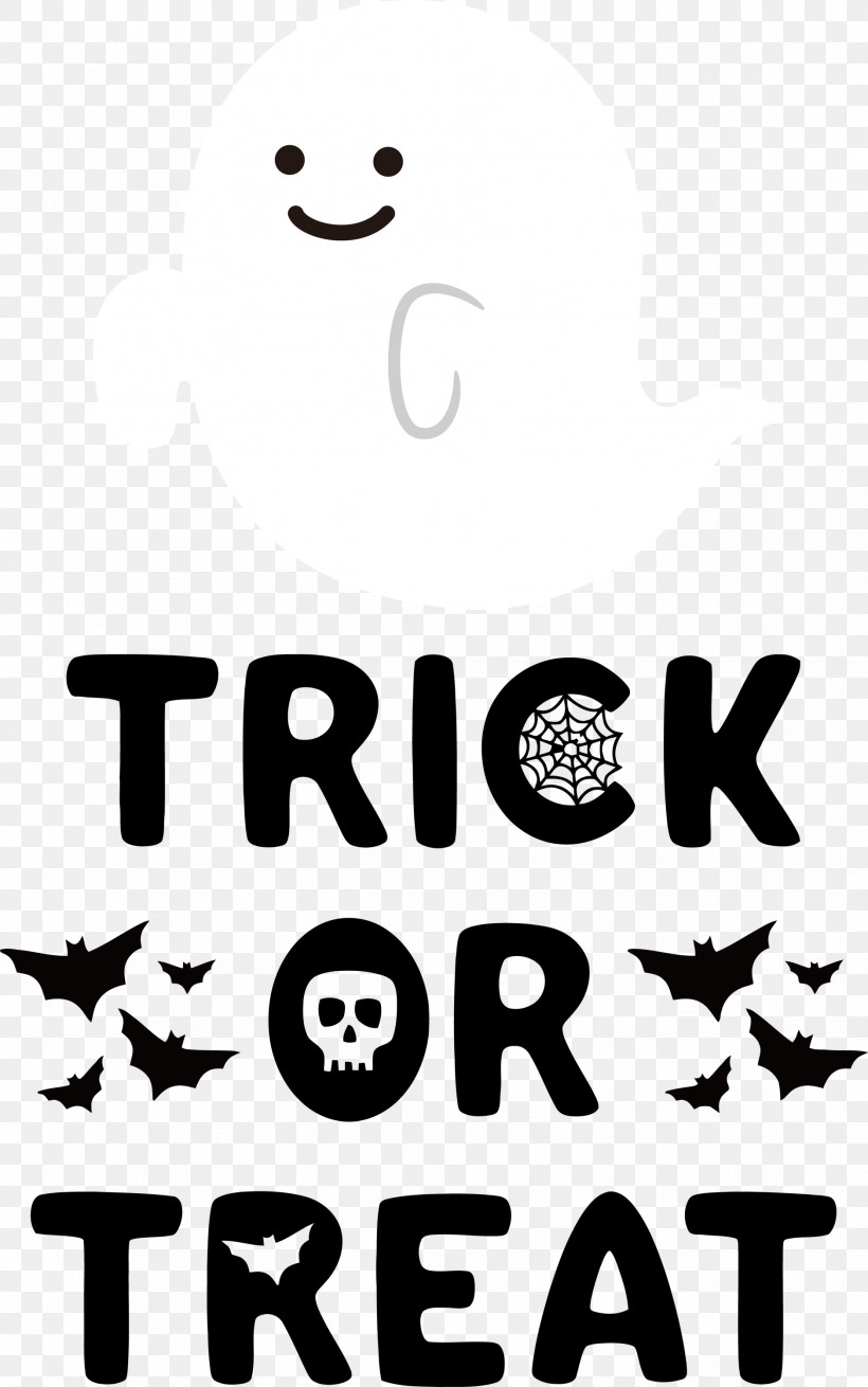 Trick Or Treat Halloween Trick-or-treating, PNG, 1877x3000px, Trick Or Treat, Black And White, Cartoon, Halloween, Line Download Free
