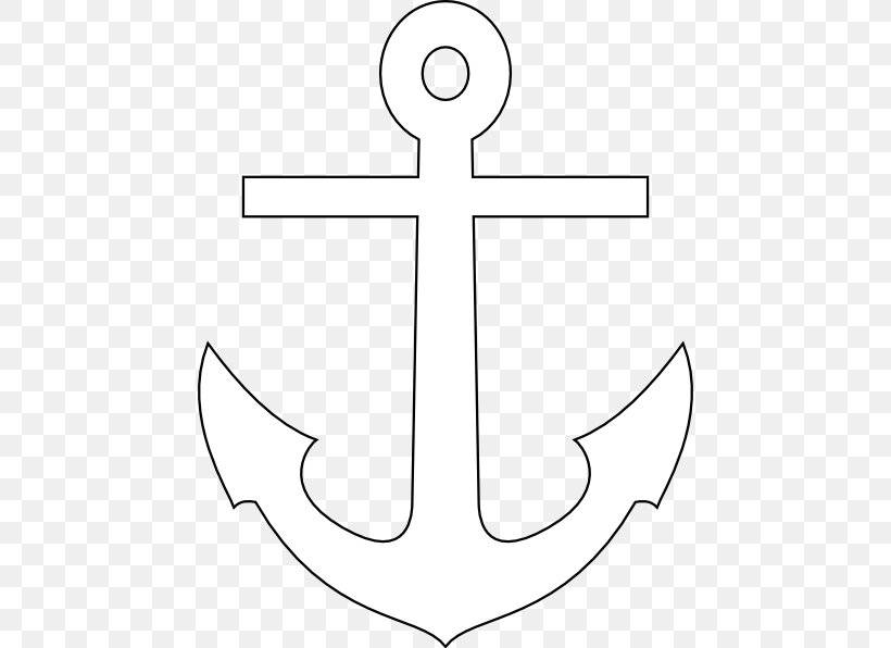 Anchor Clip Art, PNG, 456x596px, Anchor, Area, Artwork, Black And White, Color Download Free