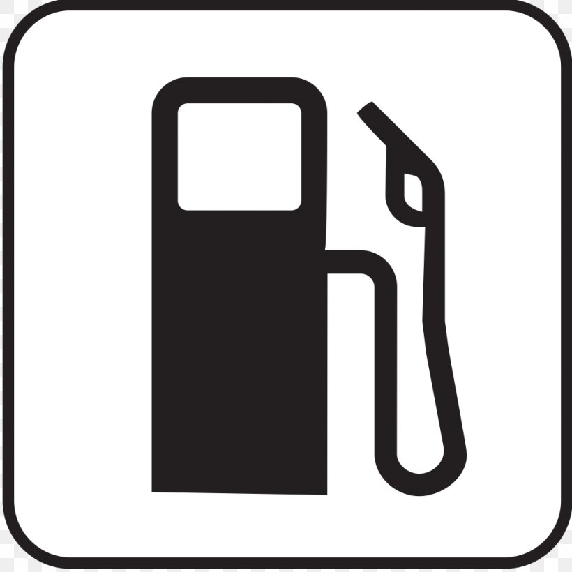 Filling Station Gasoline Fuel Dispenser Clip Art, PNG, 1024x1024px, Filling Station, Area, Black And White, Fuel Dispenser, Gasoline Download Free