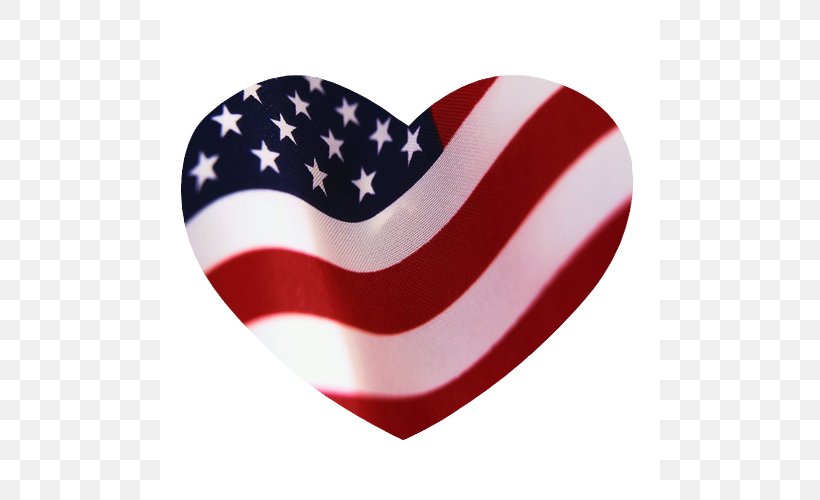 Flag Of The United States Heart Clip Art, PNG, 500x500px, United States, American Heart Association, Flag, Flag Of The United States, Heart Download Free