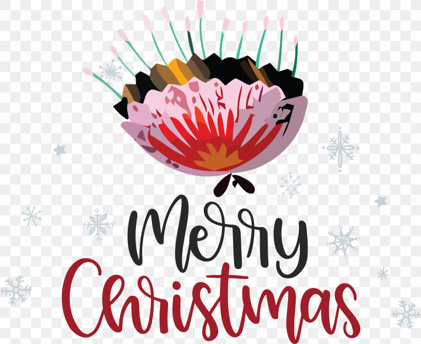 Merry Christmas, PNG, 3000x2456px, Merry Christmas, Flower, Logo, M, Text Download Free