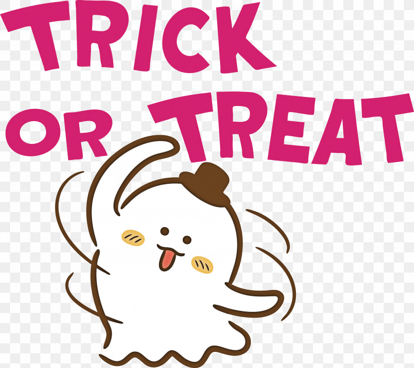 TRICK OR TREAT Halloween, PNG, 3000x2670px, Trick Or Treat, Behavior, Cartoon, Character, Halloween Download Free