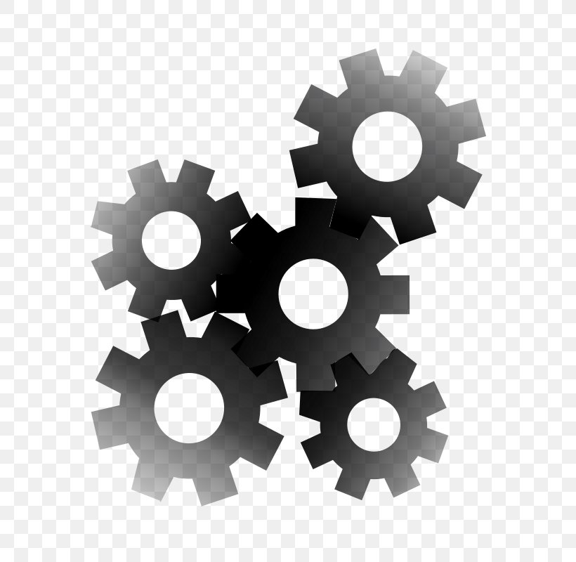 Gear Pinion Sprocket Clip Art, PNG, 566x800px, Gear, Black, Black And White, Grey, Hardware Accessory Download Free