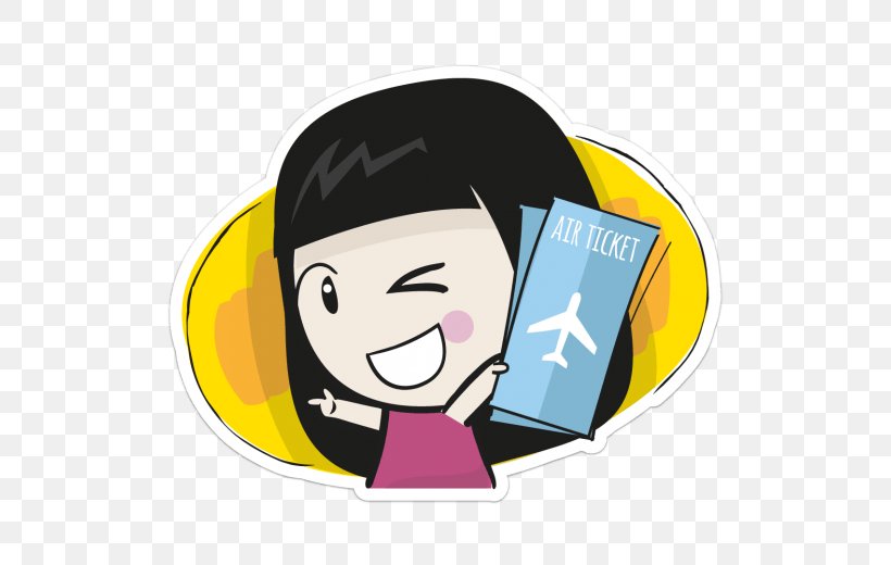 At Air Ticket Travel Baggage Sticker Clip Art, PNG, 520x520px, Travel, Baggage, Bangkok, Cartoon, Country Download Free