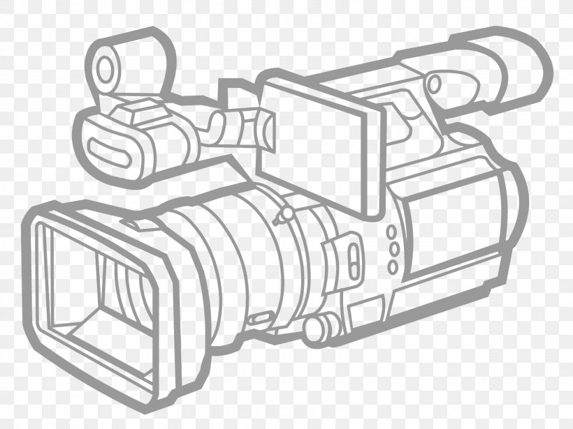 Digital Video Video Cameras Clip Art Drawing, PNG, 1600x1200px, Digital Video, Art, Auto Part, Black And White, Camera Download Free