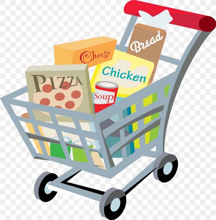 Grocery Store Shopping Cart Supermarket Clip Art, PNG, 2000x2046px, Food, Bread, Cart, Diet, Eating Download Free