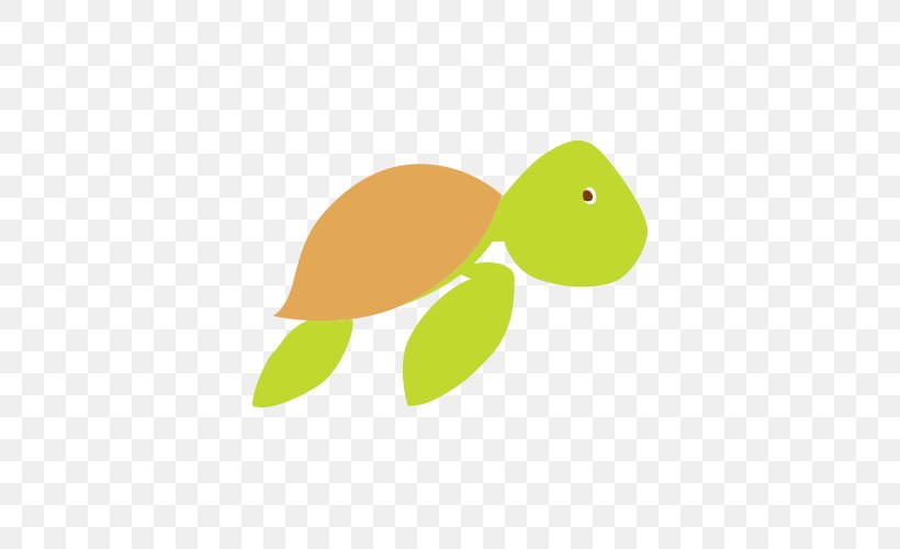 Sea Turtle Green Clip Art, PNG, 500x500px, Sea Turtle, Green, Leaf, Organism, Plant Download Free